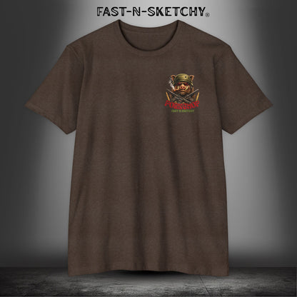 Porkchop, Thick Cut Thin Patience: Military Edition Premium Fitted Tee