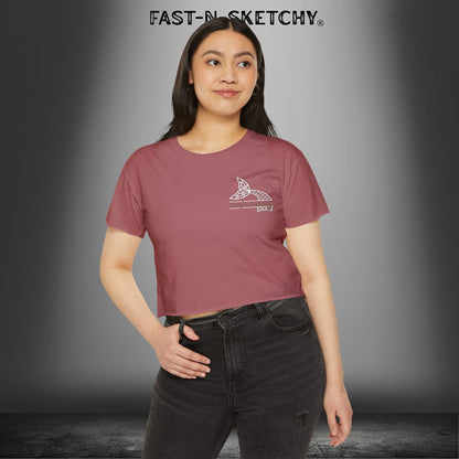 Wicked Wahine - FAST-N-SALTY - Crop Top