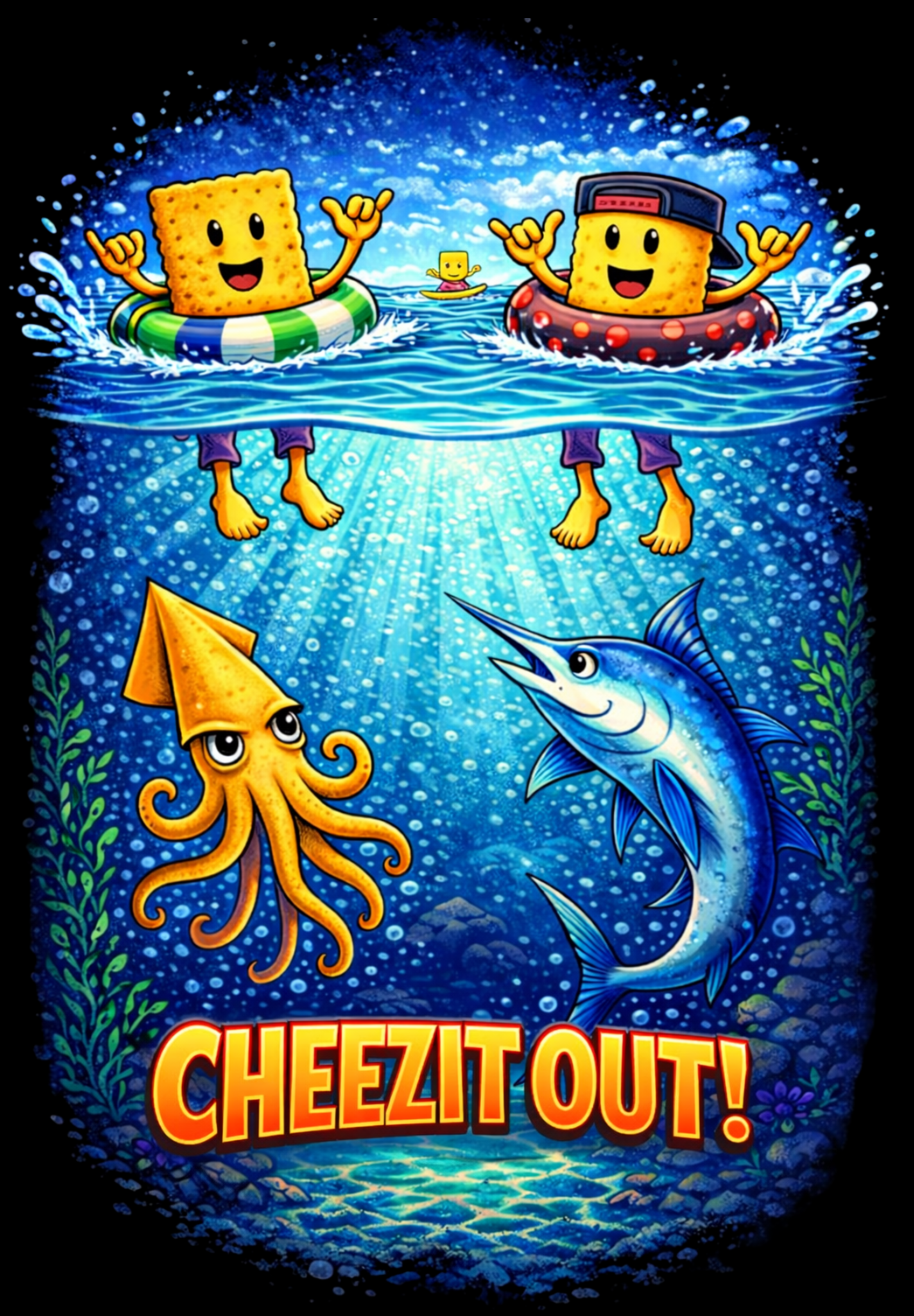 CheezIt Out: JAMO Collection, Made by Kids - Toddler Tee | Rabbit Skins 3321