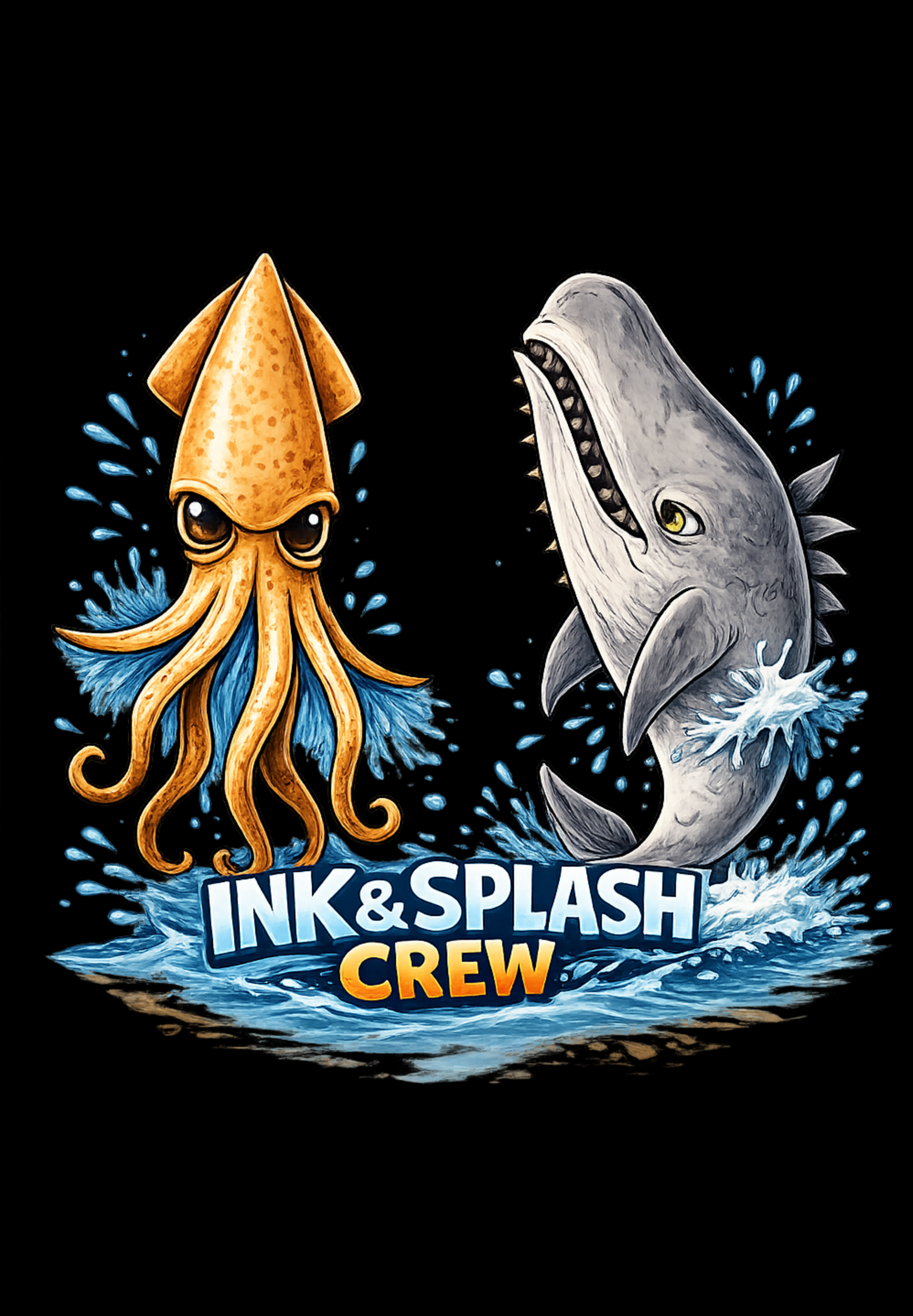 Ink & Spalsh Crew: JAMO Collection, Made by Kids - Toddler Tee | Rabbit Skins 3321