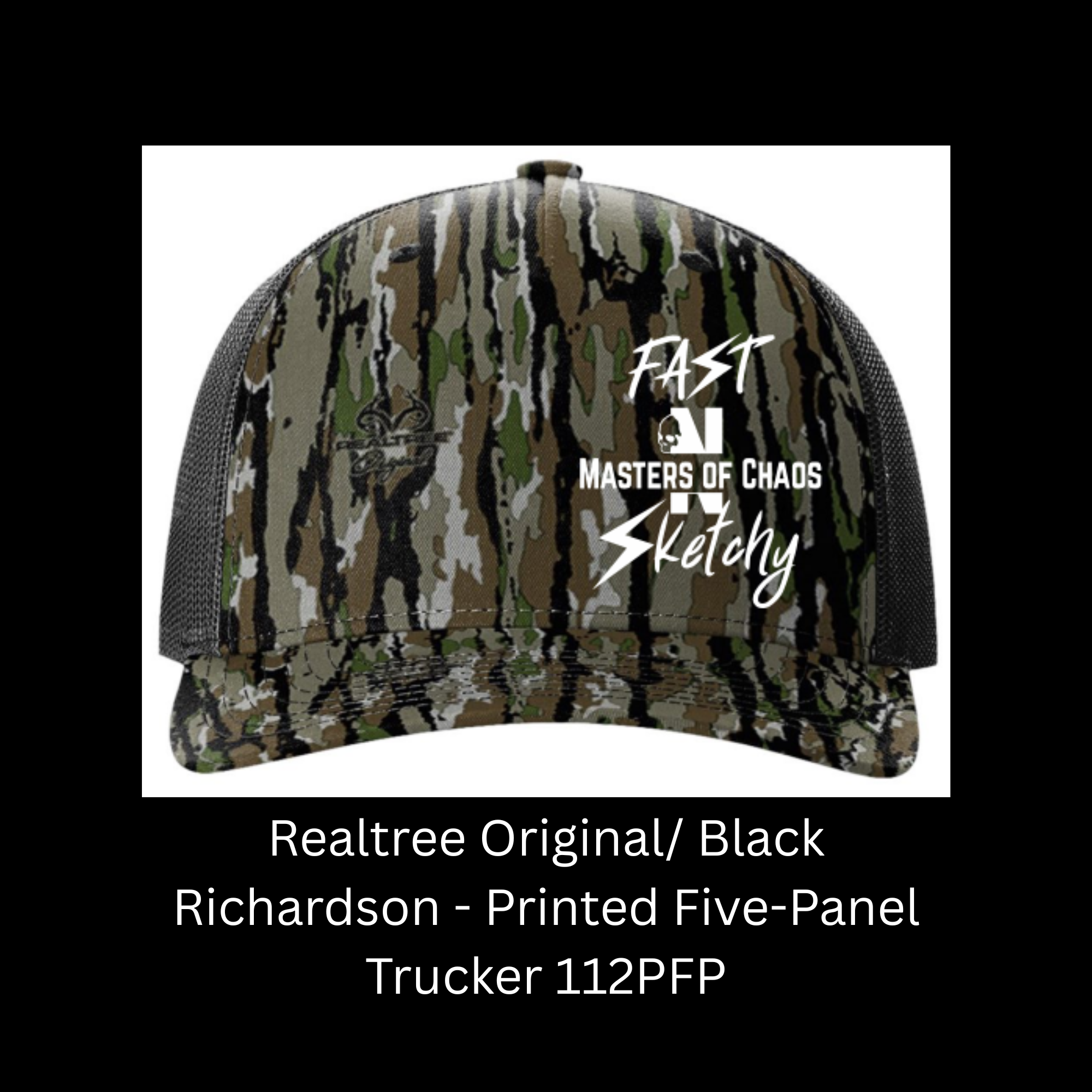 FAST-N-SKETCHY® Daytona Embroidered Hat Collection. Pre-Order