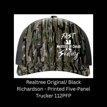 FAST-N-SKETCHY® Daytona Embroidered Hat Collection. Pre-Order