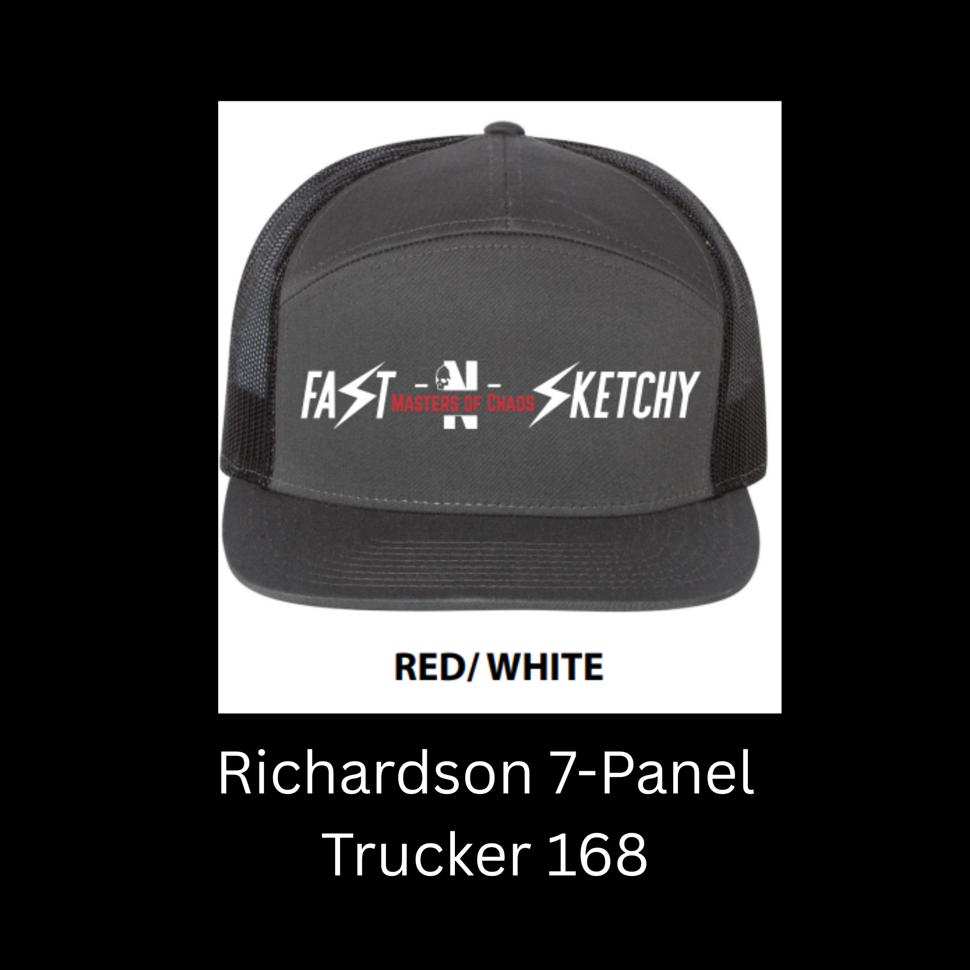 FAST-N-SKETCHY® Daytona Embroidered Hat Collection. Pre-Order