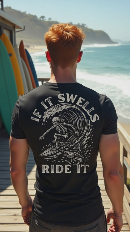 If It Swells, Ride It: FAST-N-SALTY - T-Shirt Next Level 6210 (Other Colors)
