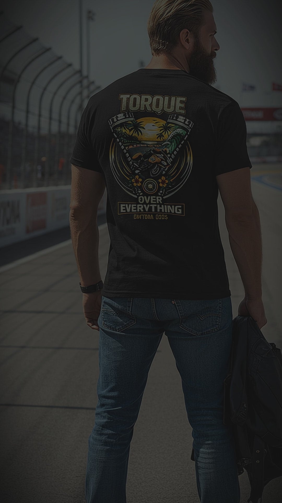 Torque Over Everything: Daytona Bike Week Bagger Racing Biker Edition Premium Tee