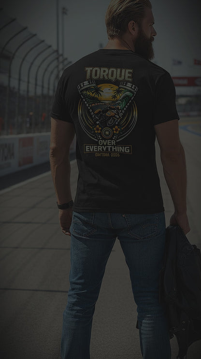 Torque Over Everything: Daytona Bike Week Bagger Racing Biker Edition Premium Tee