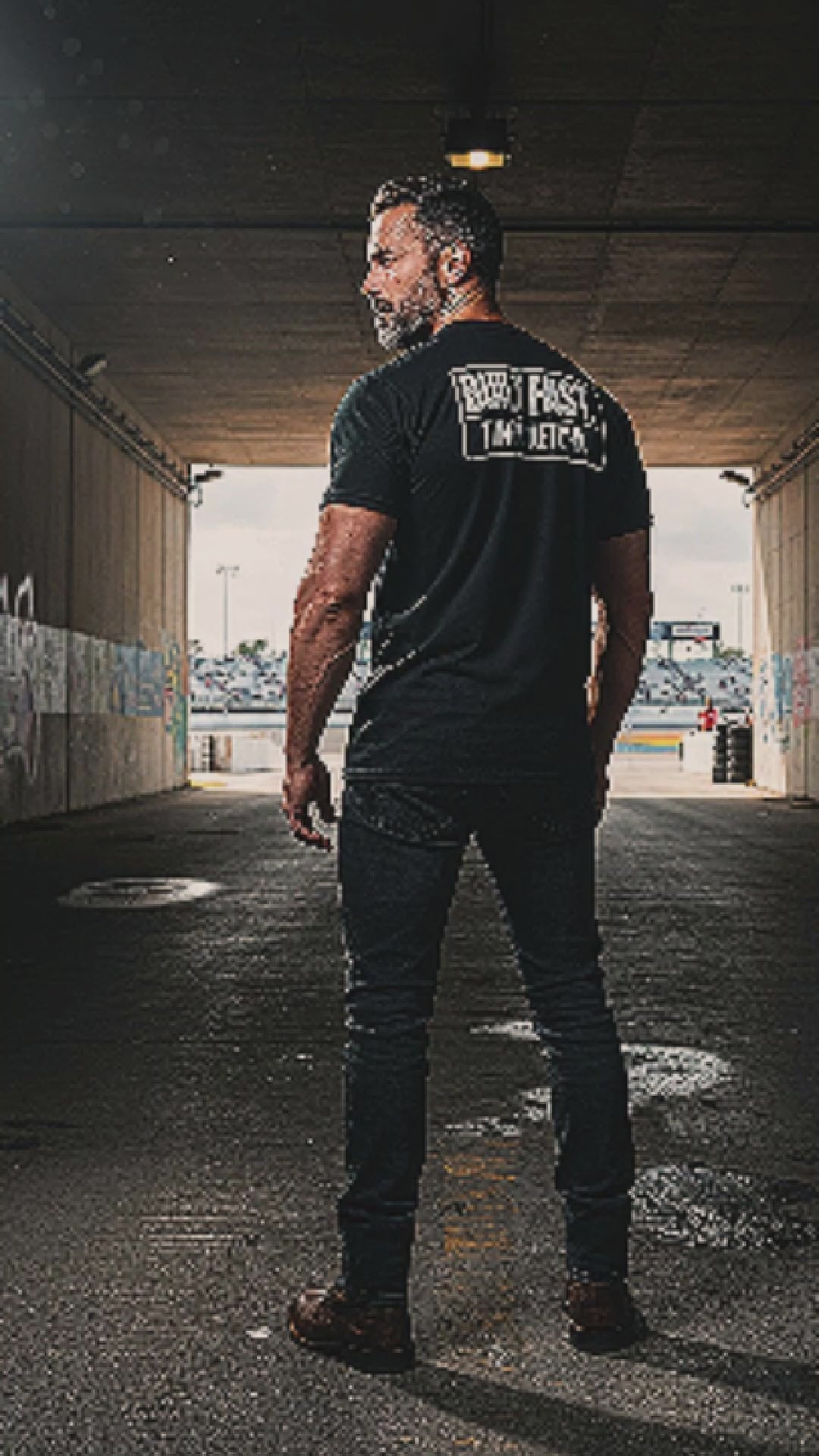 Built Fast, Tuned Sketchy: Bagger Racing Biker Edition Premium Tee